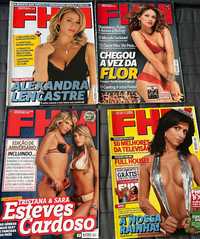 Lote de revistas FHM em muito bom estado