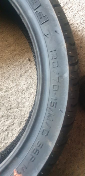 Opona motocyklowa nr c346 metzerer 120/70-15 jak nowa Winter zimowa