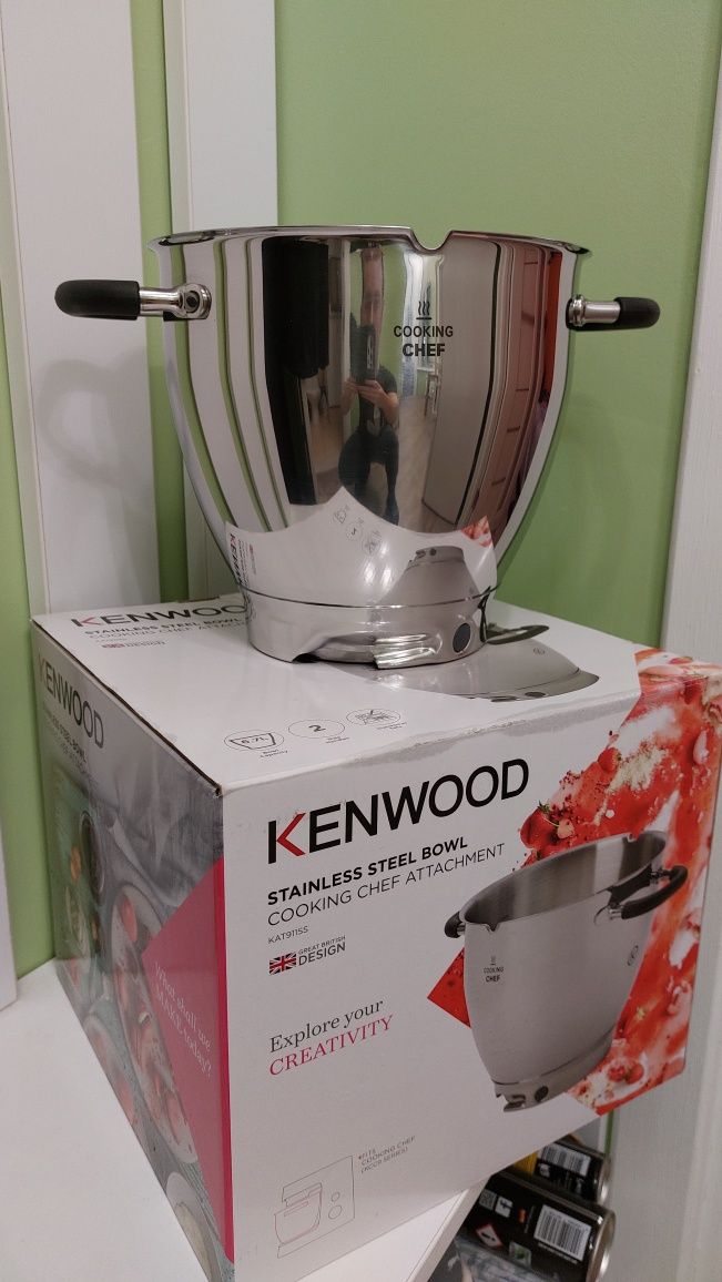 Металлическая чаша 6,7л для кухонной машины Kenwood Cooking Chef