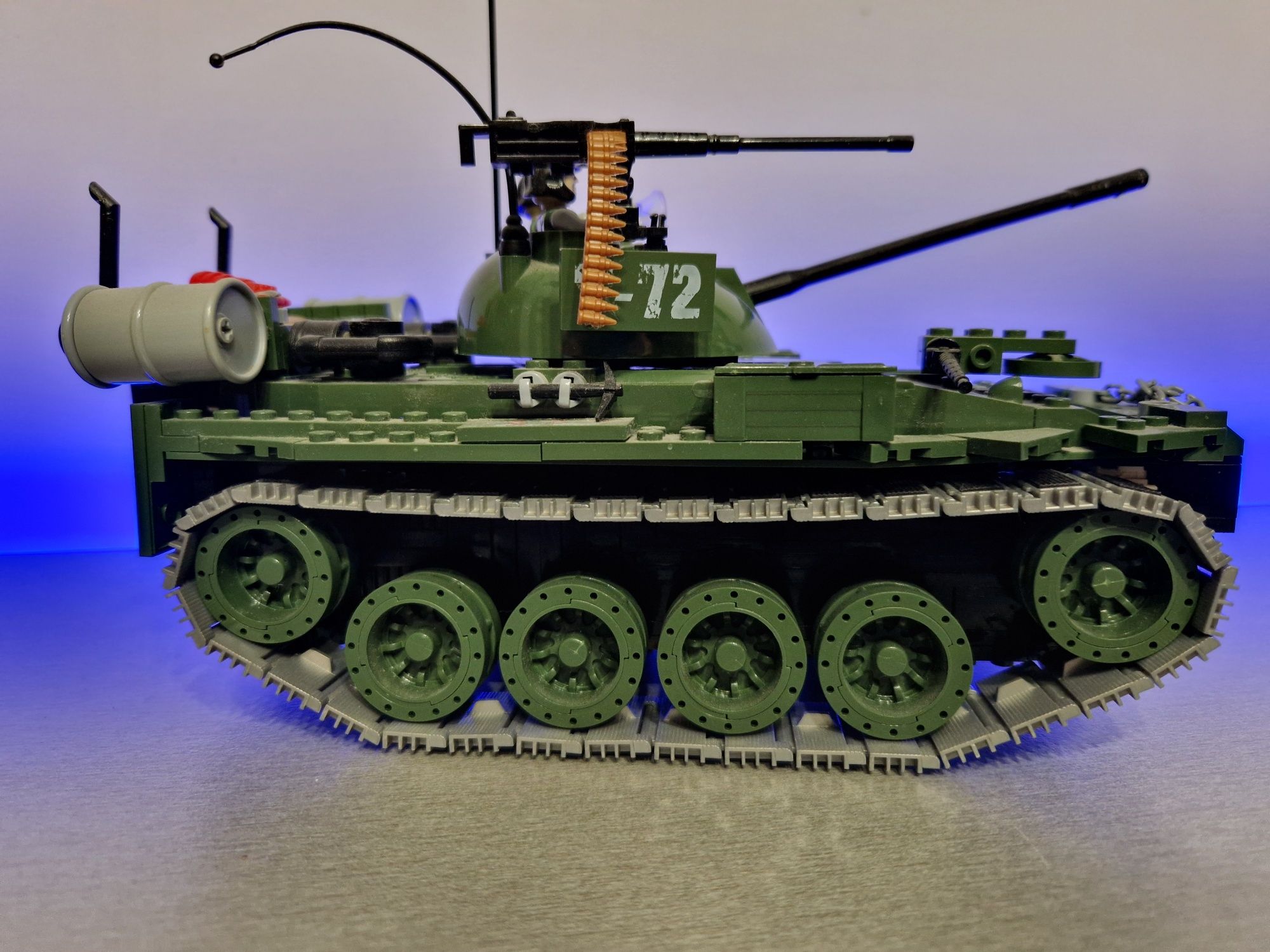Cobi czołg T-72 zdalnie sterowany lego T72
