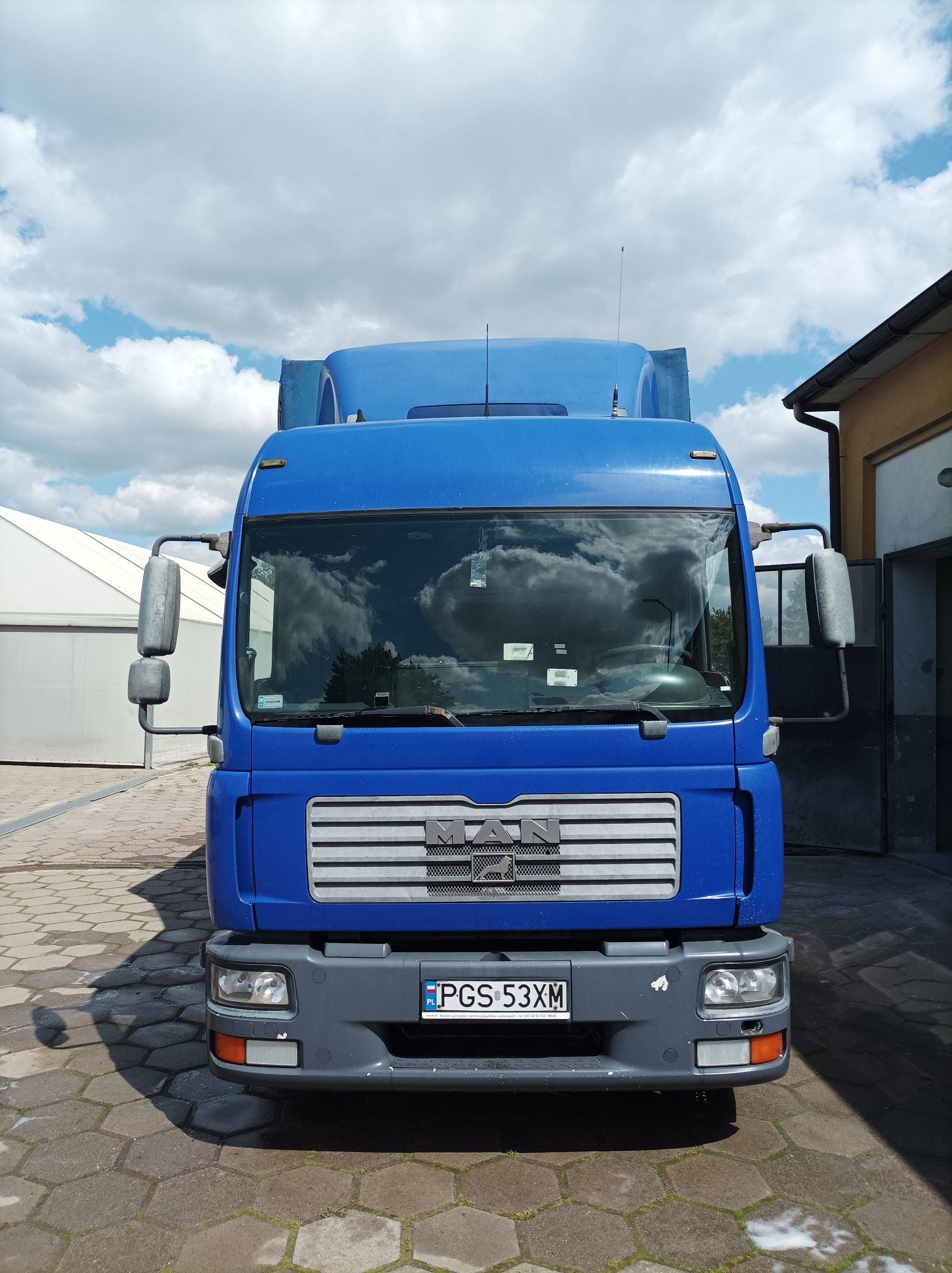 Man TGL 8.210 plandeka