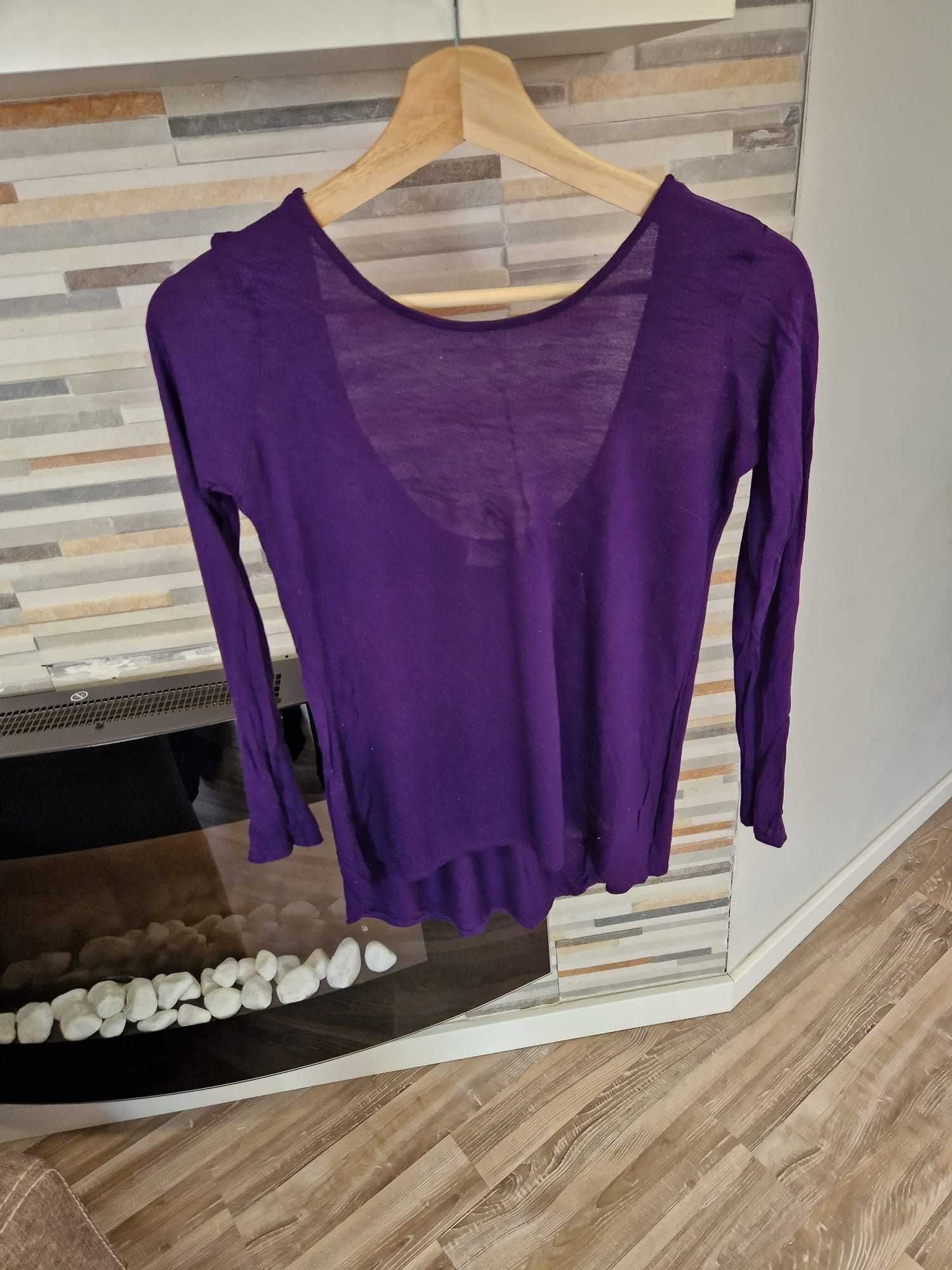 Blusa roxa S Zara