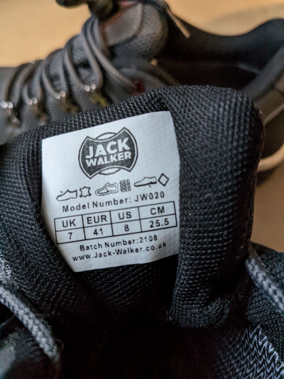 Трекингові кросівки jack walker нові 41 (25.5)