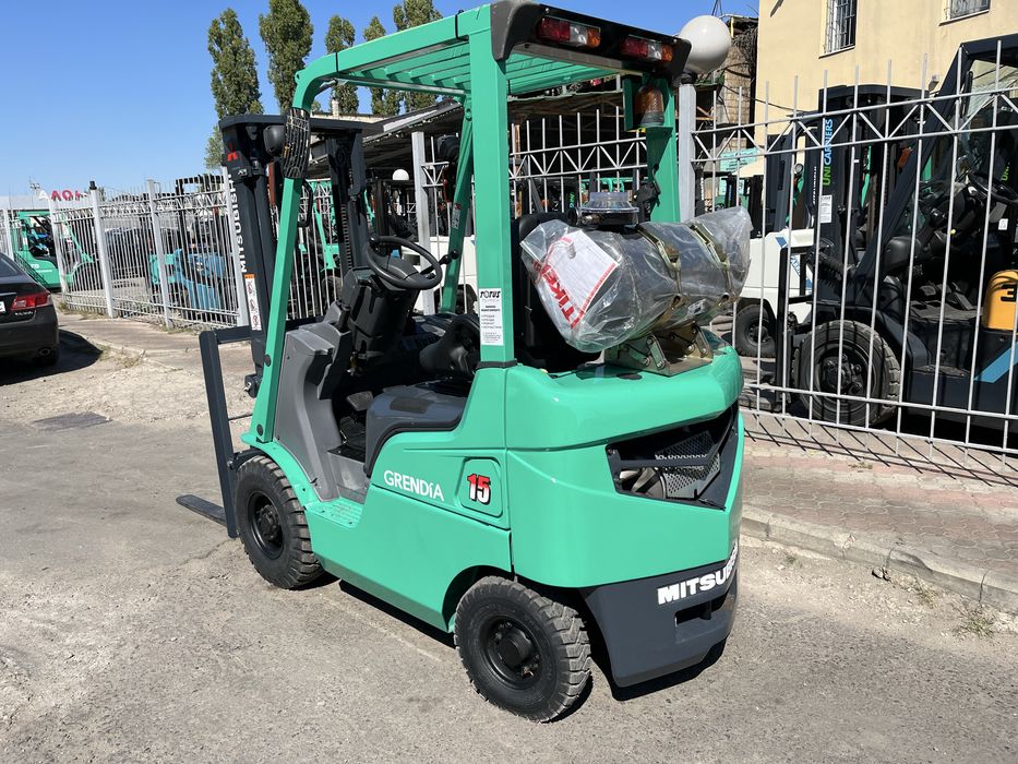 Вилковий навантажувач Mitsubishi FGE15T, вилочный погрузчик