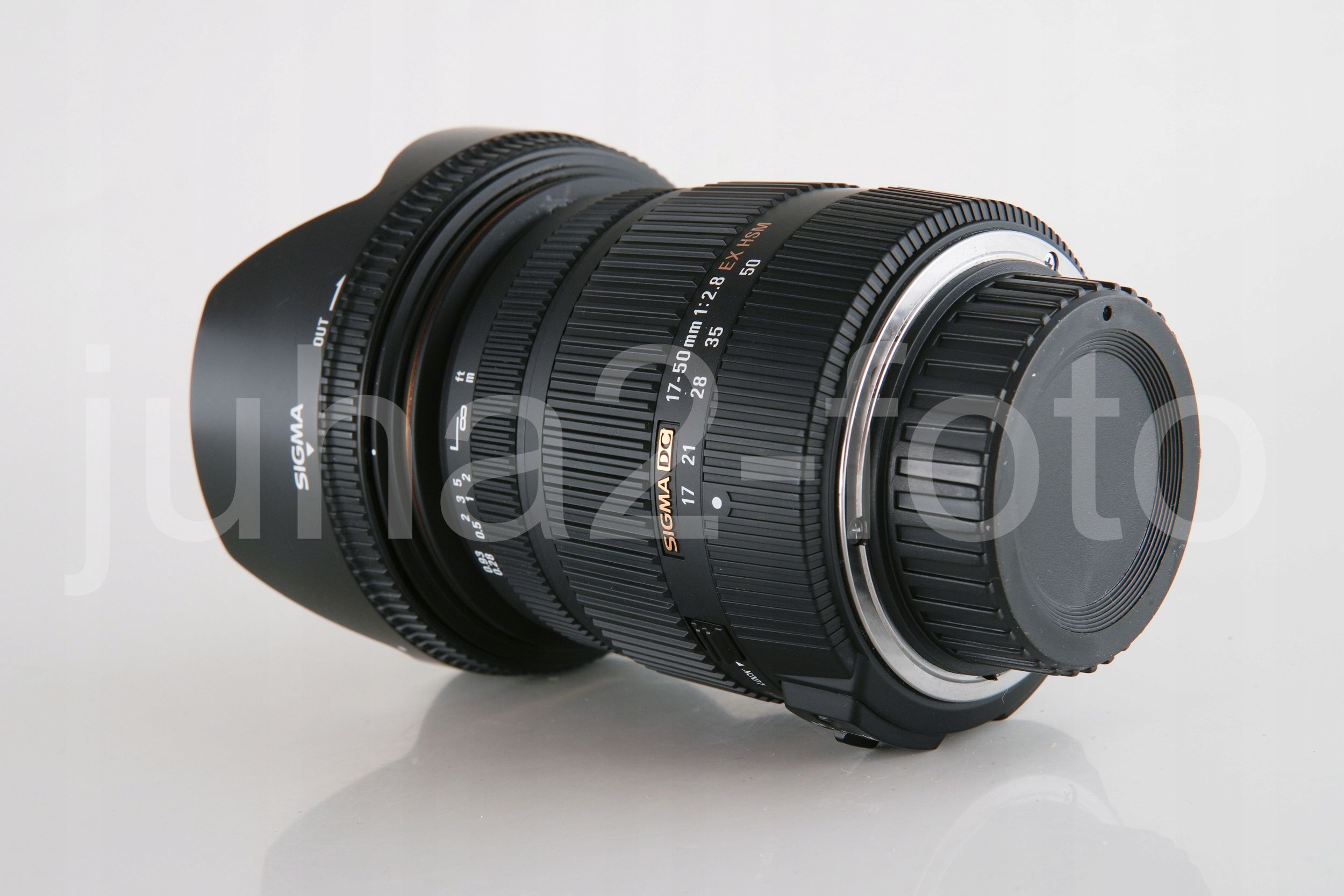 Sigma 17-50 f/2.8 EX DC HSM OS, stan idealny, do Nikona