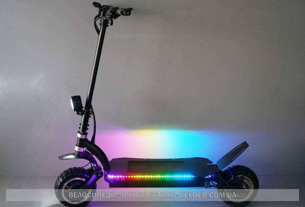Супер самокат Like Bike Moto 11 колеса 3500watt. гідра Kugoo m4pro