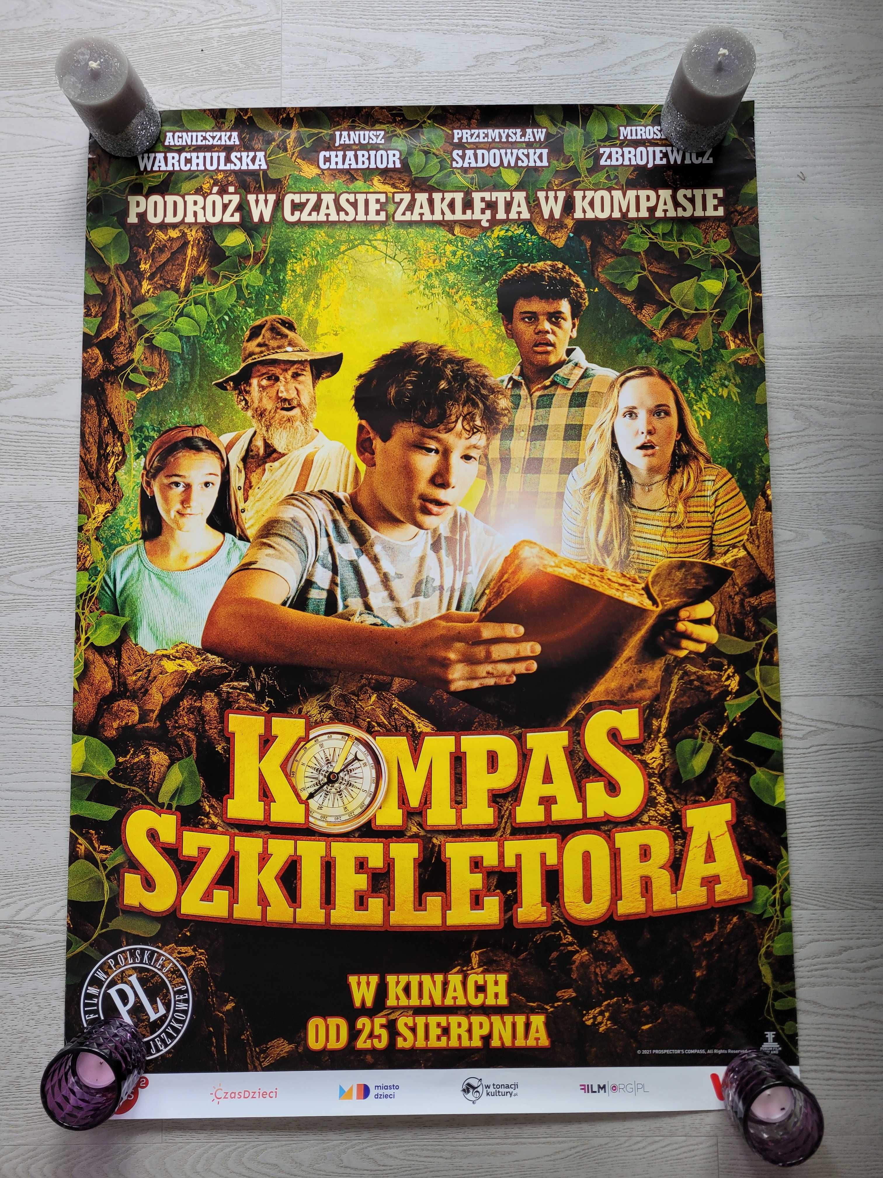 Plakat kinowy z filmu Kompas szkieletora