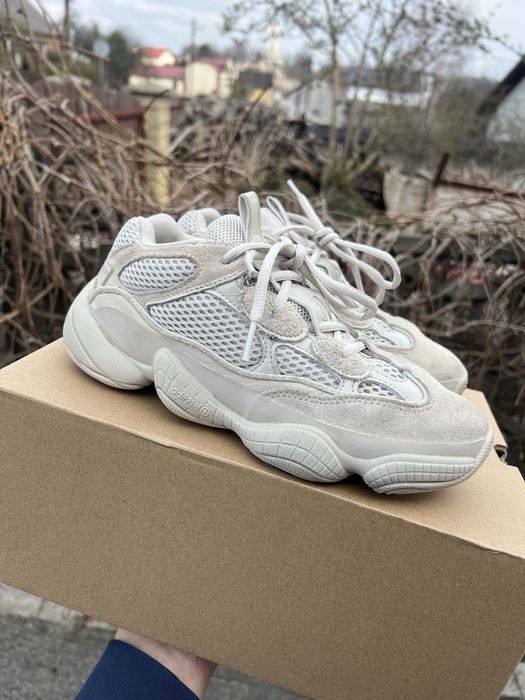 Adidas Yeezy 500 Blush sneakersy niskie beżowe nude 38 2/3