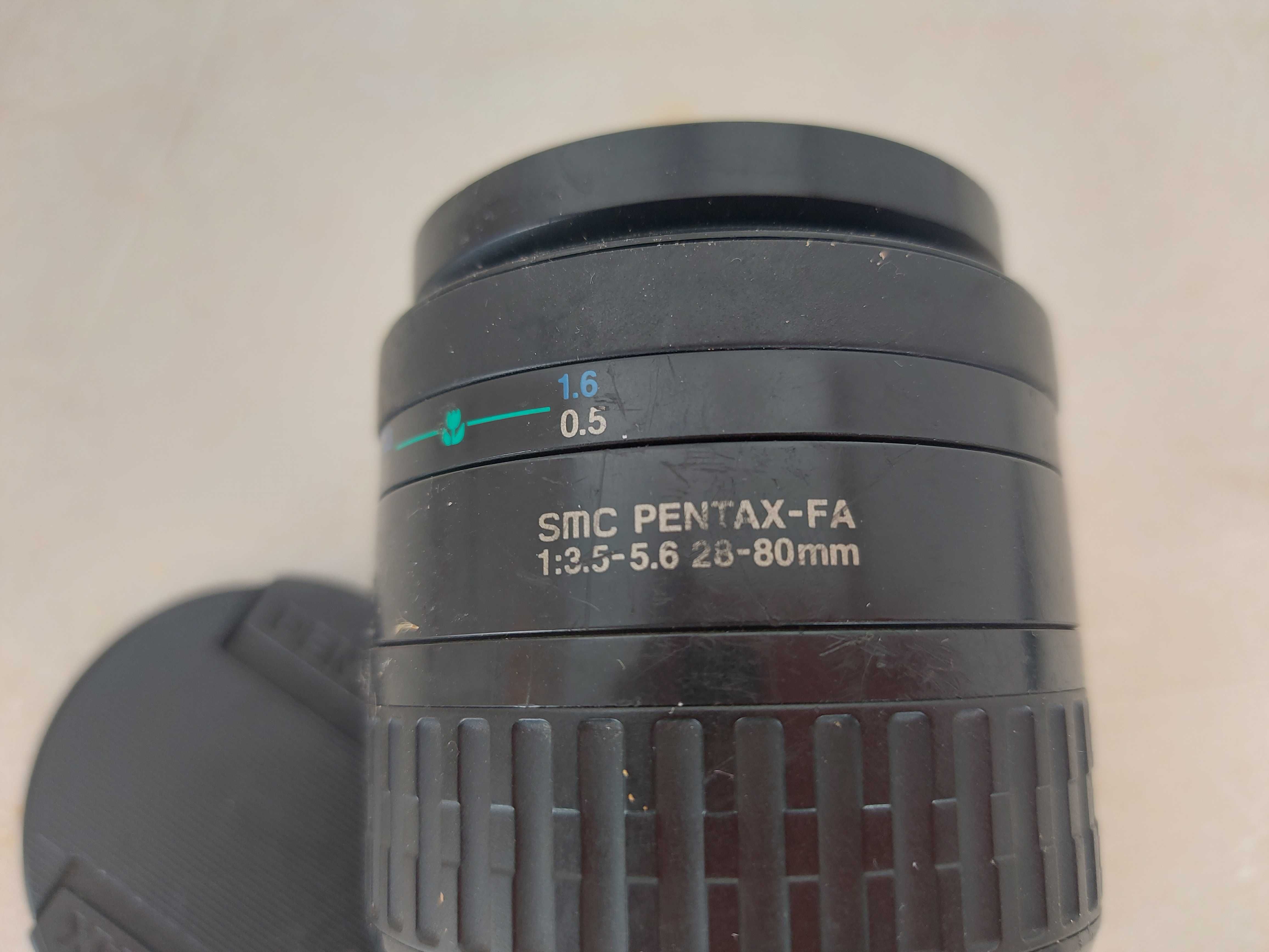 Objectiva Pentax 28-80 3.5-5.6