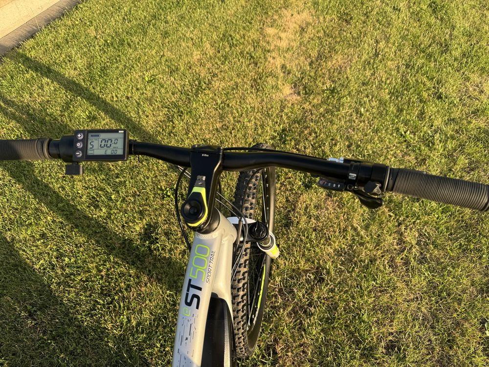 Nowy? 400km przebieg! Rower elektryczny rockrider est-500 v2