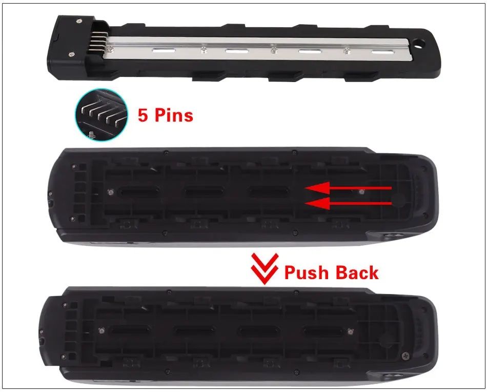 Bateria bidonowa Ebike 52v 27.5Ah long range bolt glovo uber