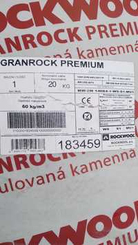 GRANROCK PREMIUM granulat wełny 0,036 ROCKWOOL 22 x 20Kg