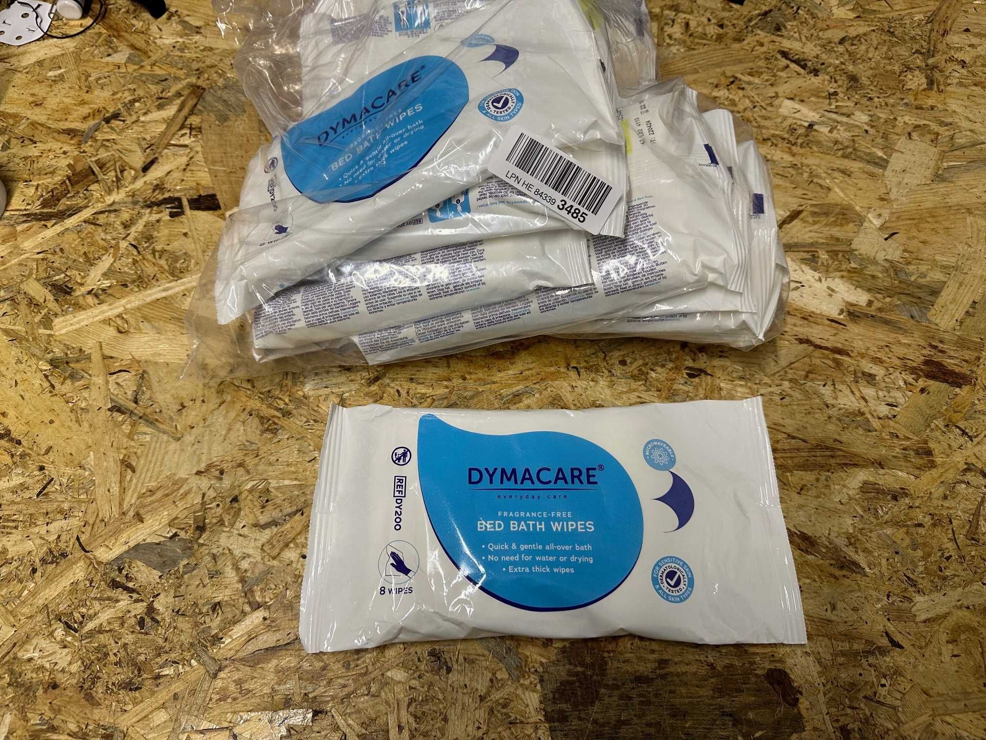 DYMACARE - Wilgotne chusteczki do oczyszczania skóry
