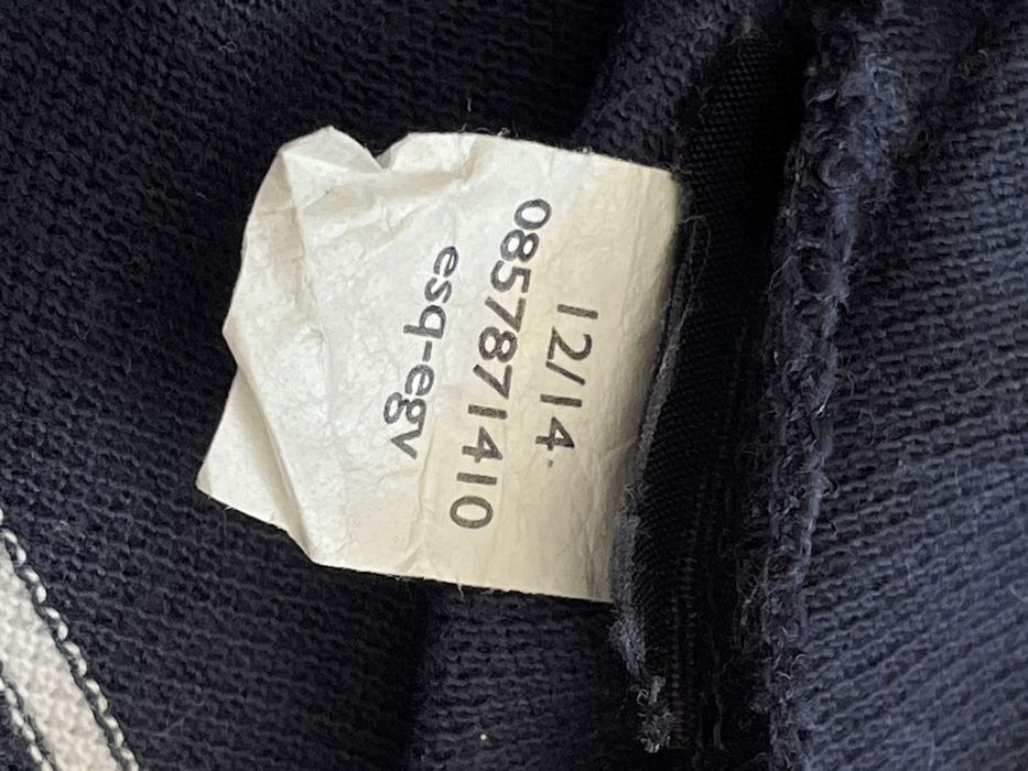 Koszulka Polo Tommy Hilfiger M granatowa paski logowana hit