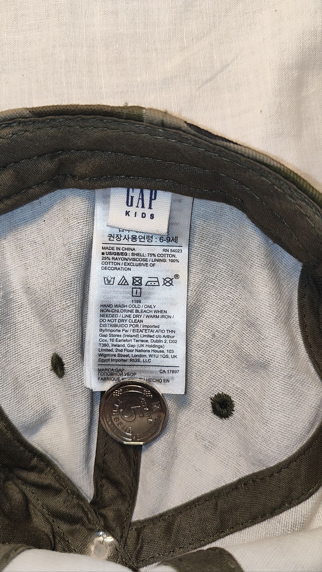 Продам оригінальну кепку gap
