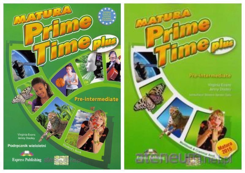 NOWE] Matura Prime Time PLUS Pre-Intermediate Podręcznik + Ćwiczenia