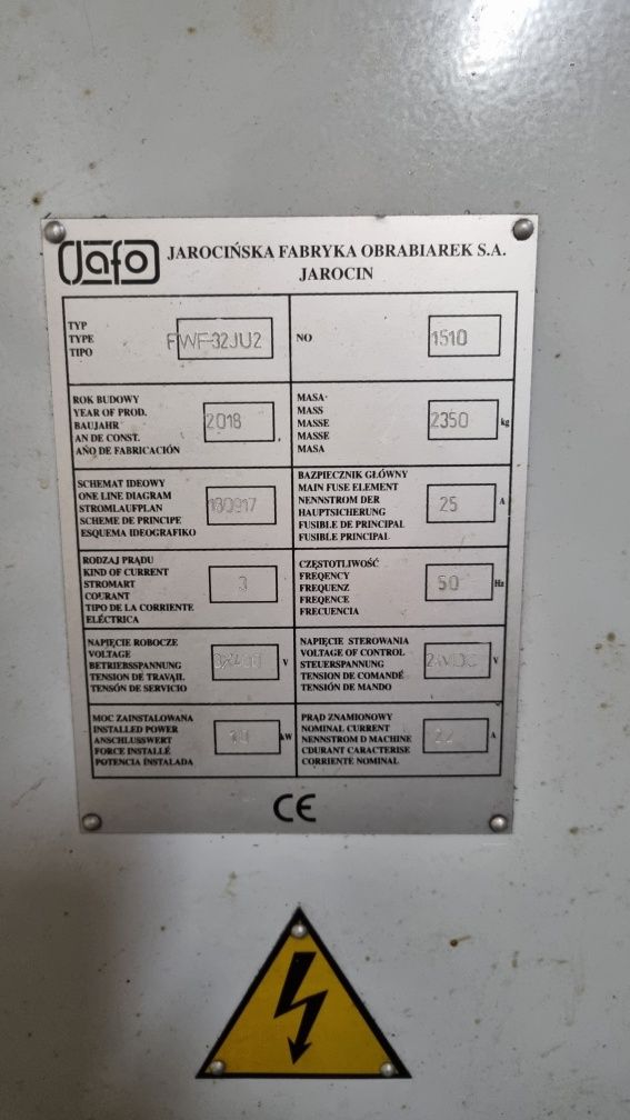 Frezarka FWF-32JU2