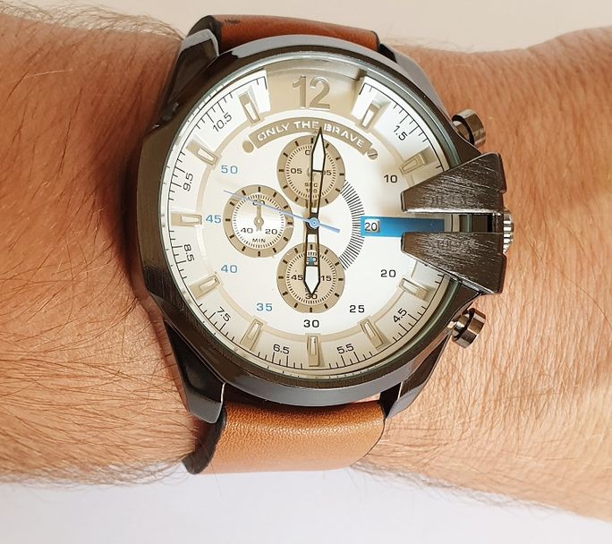 Zegarek męski DIESEL DZ4280 na pasku nowy