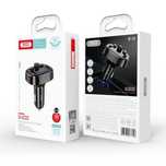 FM-Модулятор XO-BCC03 car charger 18W QC 3.0 Чёрный 67 x 48 x 48 мм