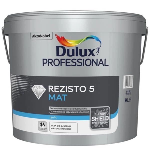 Dulux professional Rezisto 5 9L biała Mat