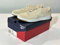 Кроссовки кеды Reebok бежевые замшевые 37 р 24,5 см 7 US