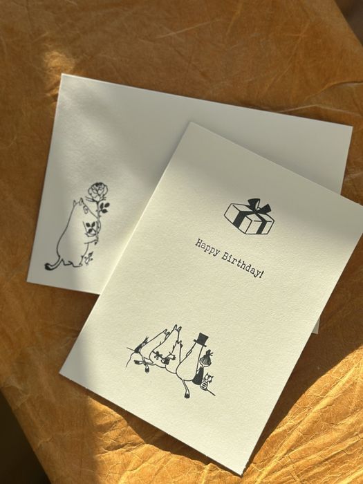 Kartka urodiznowa urodziny prezent Muminek Muminki