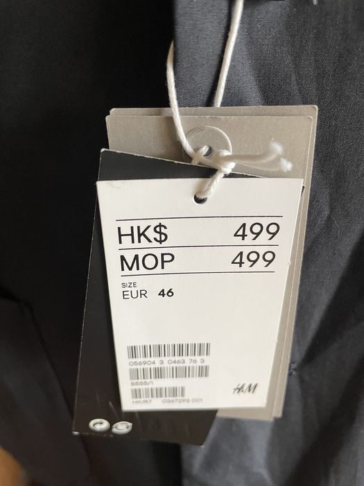 HM premium pima cotton man jacket чоловічий підлітковий піджак блейзер