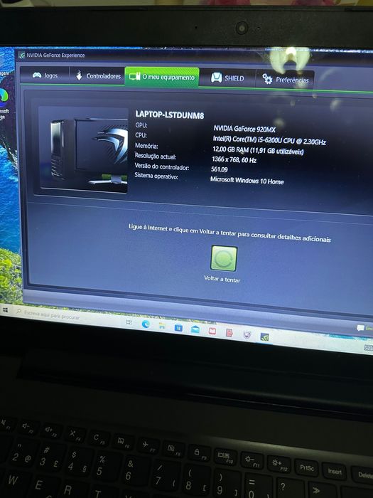 Portátil Lenovo Intel(R) Core (TM) I5
