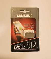 Cartão de Memória Novo Samsung 512gb
