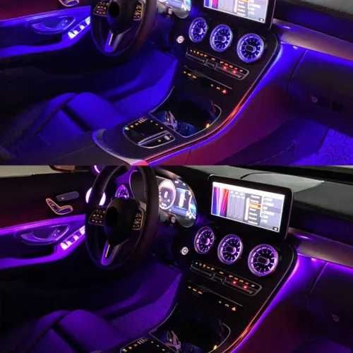 Воздуховоды Mercedes W205 W213 W222 w206 x253 дефлекторы с подсветкой