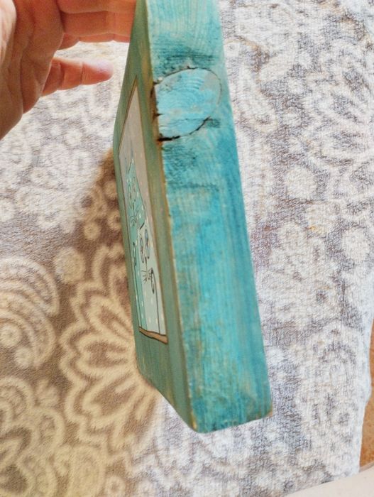 Rękodzieło. Malowane na drewnie.