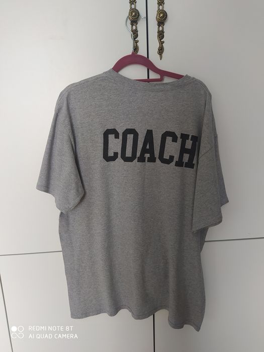 Koszulka szara z nadrukiem, rozmiar XL