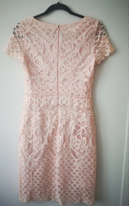 Sukeinka na wesle jasny roz koronkowa M