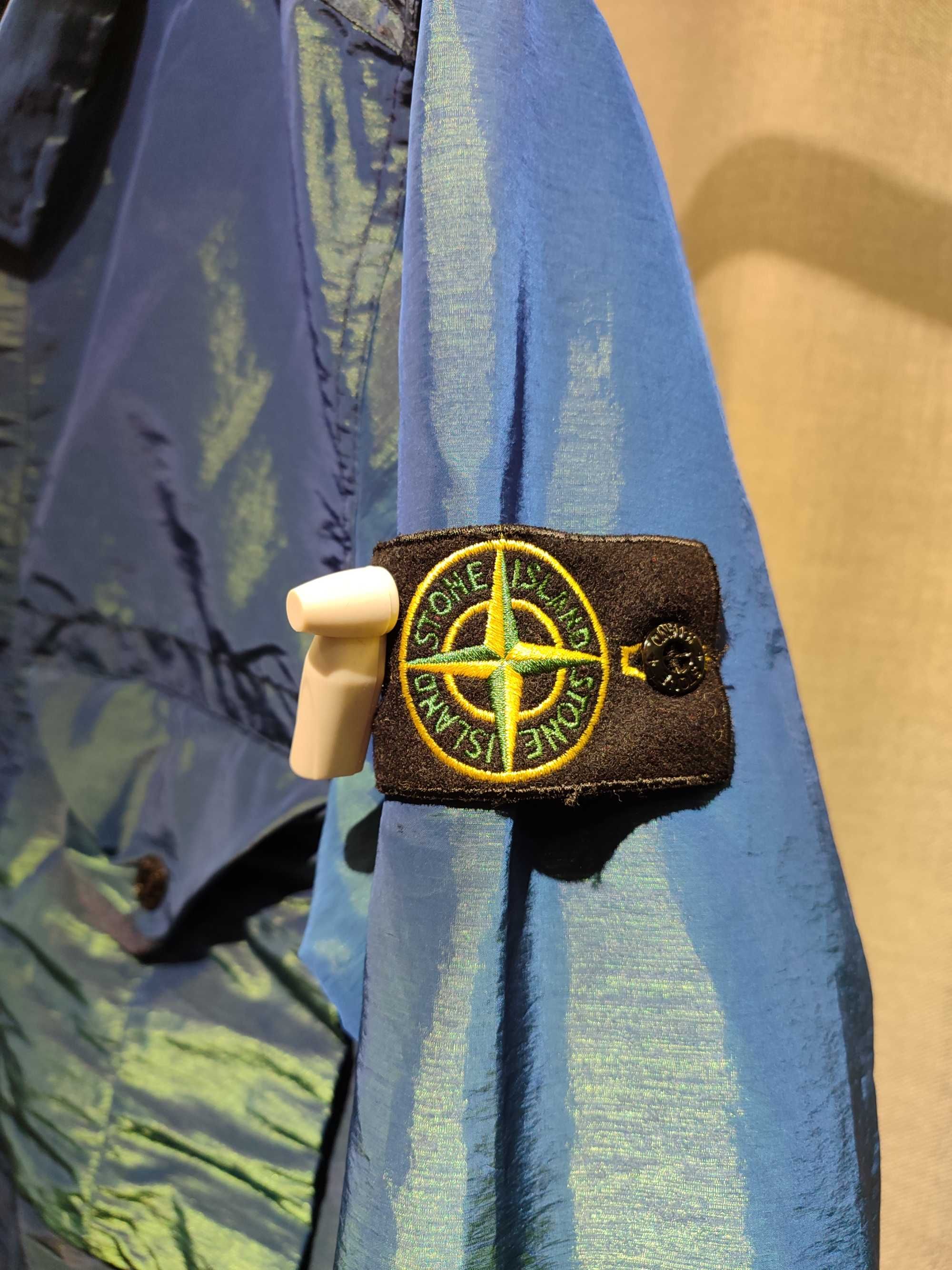 Сорочка STONE ISLAND 10245 Nylon Metal Colour Weft Navy