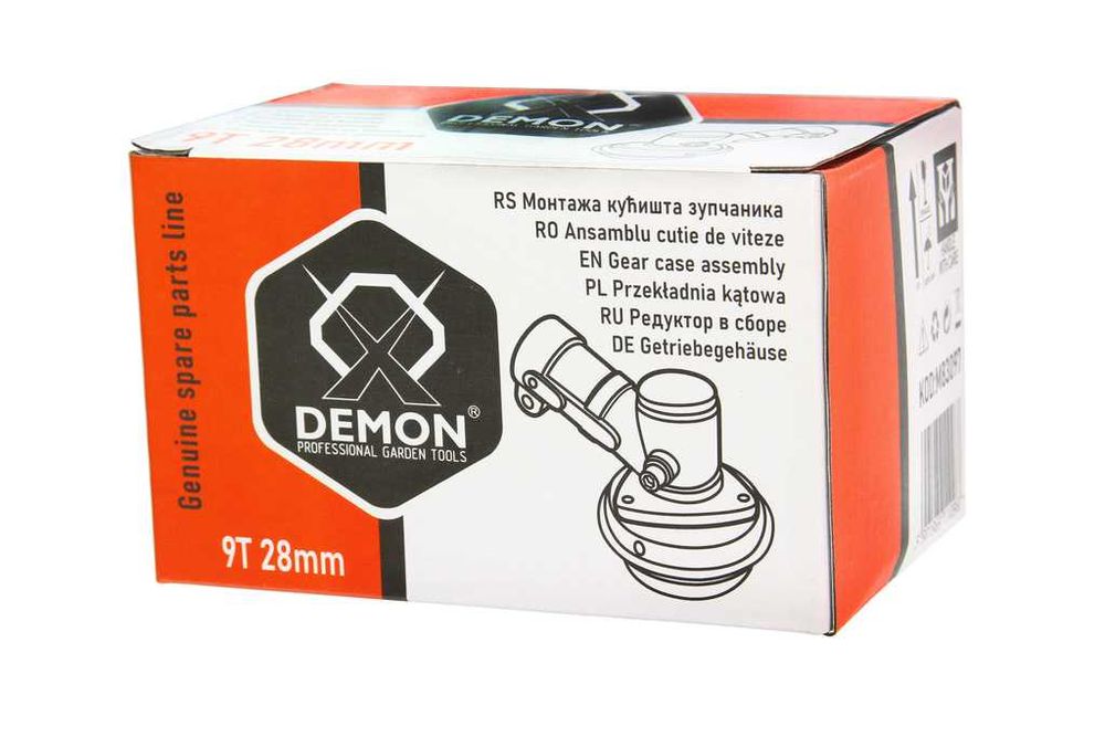 Przekładnia kątowa do kosy spalinowej Demon 28mm 9 frezów