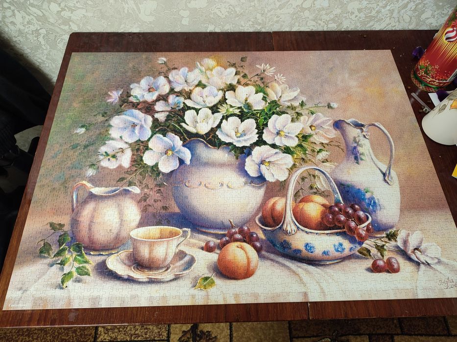 Пазли 1500 шт кіт, коні.