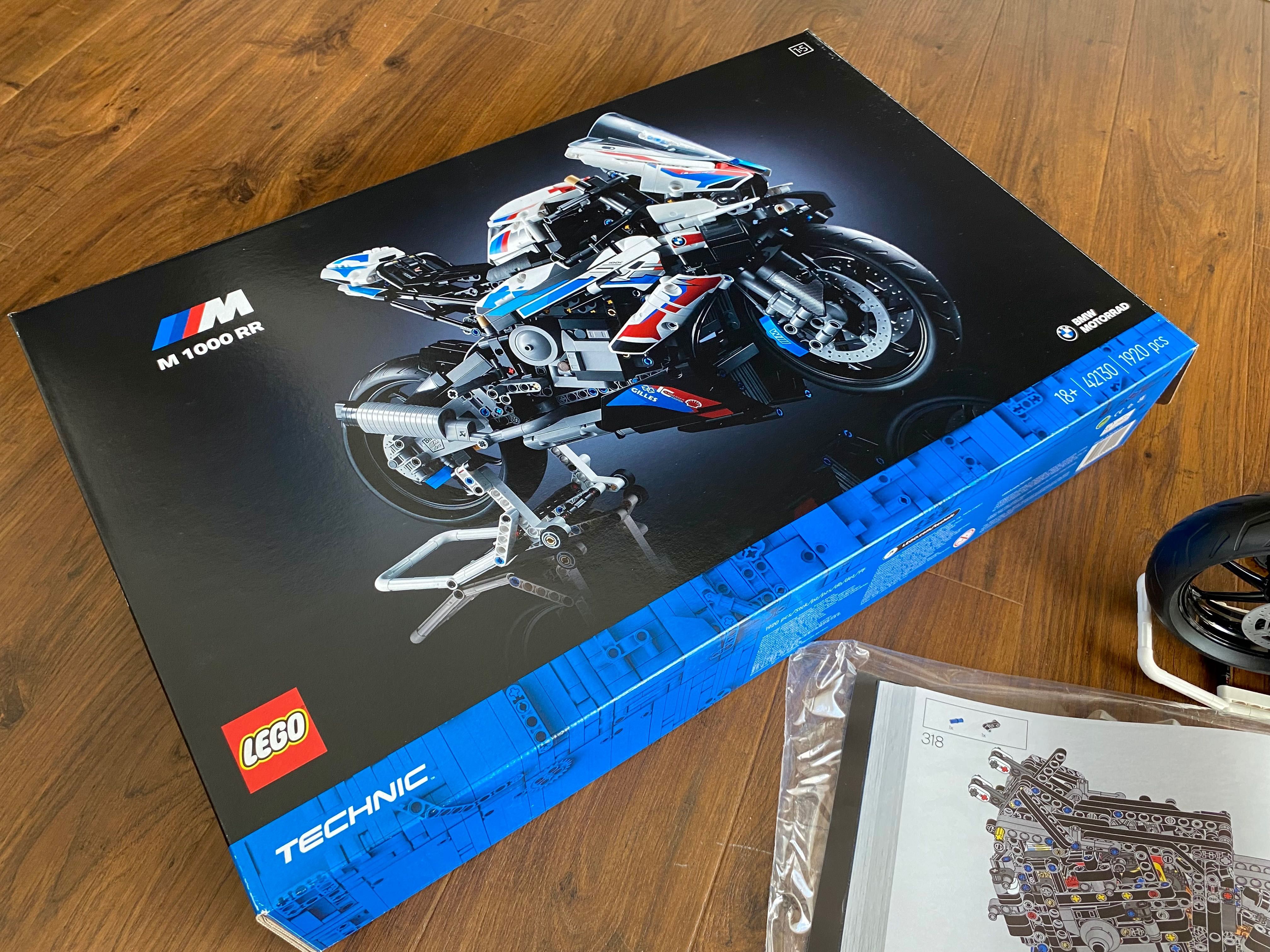 oryginalne LEGO Technic 42130 Motocykl BMW M 1000 RR - IDEALNY KOMPLET