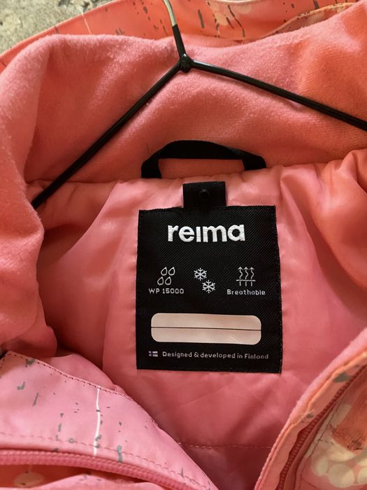 Зимова термокуртка Reima для дівчинки 128 розмір