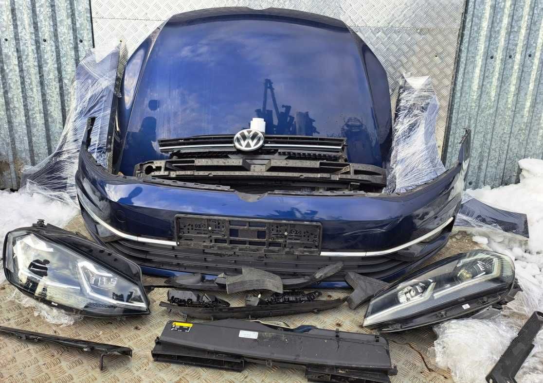 Крила VW Golf 7 оригінал + двері, капот, фари, ліхтарі, фари
