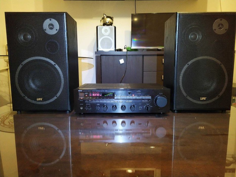 Amplituner Yamaha + kolumny