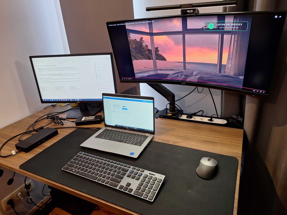 Stacja dokująca Dell Dock WD19TBS K20A 130W USB-C HDMI DisplayPort MAC