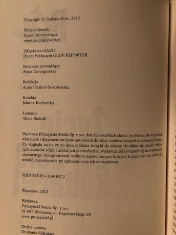 Życie przerosło kabaret. Tadeusz Ross.