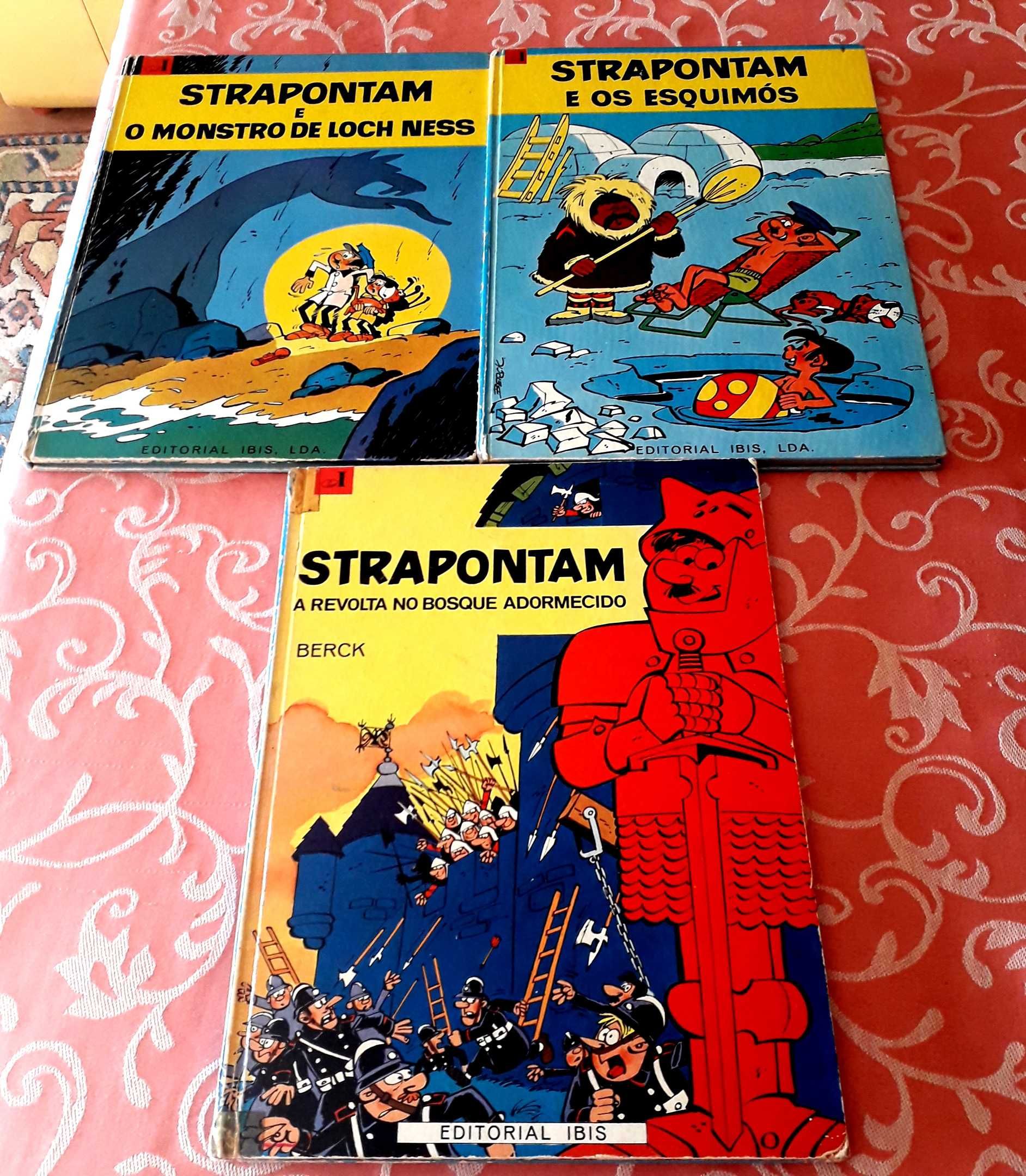 Livros BD - Berck - Strapontam - Editorial Ibis Lda. 1965/68