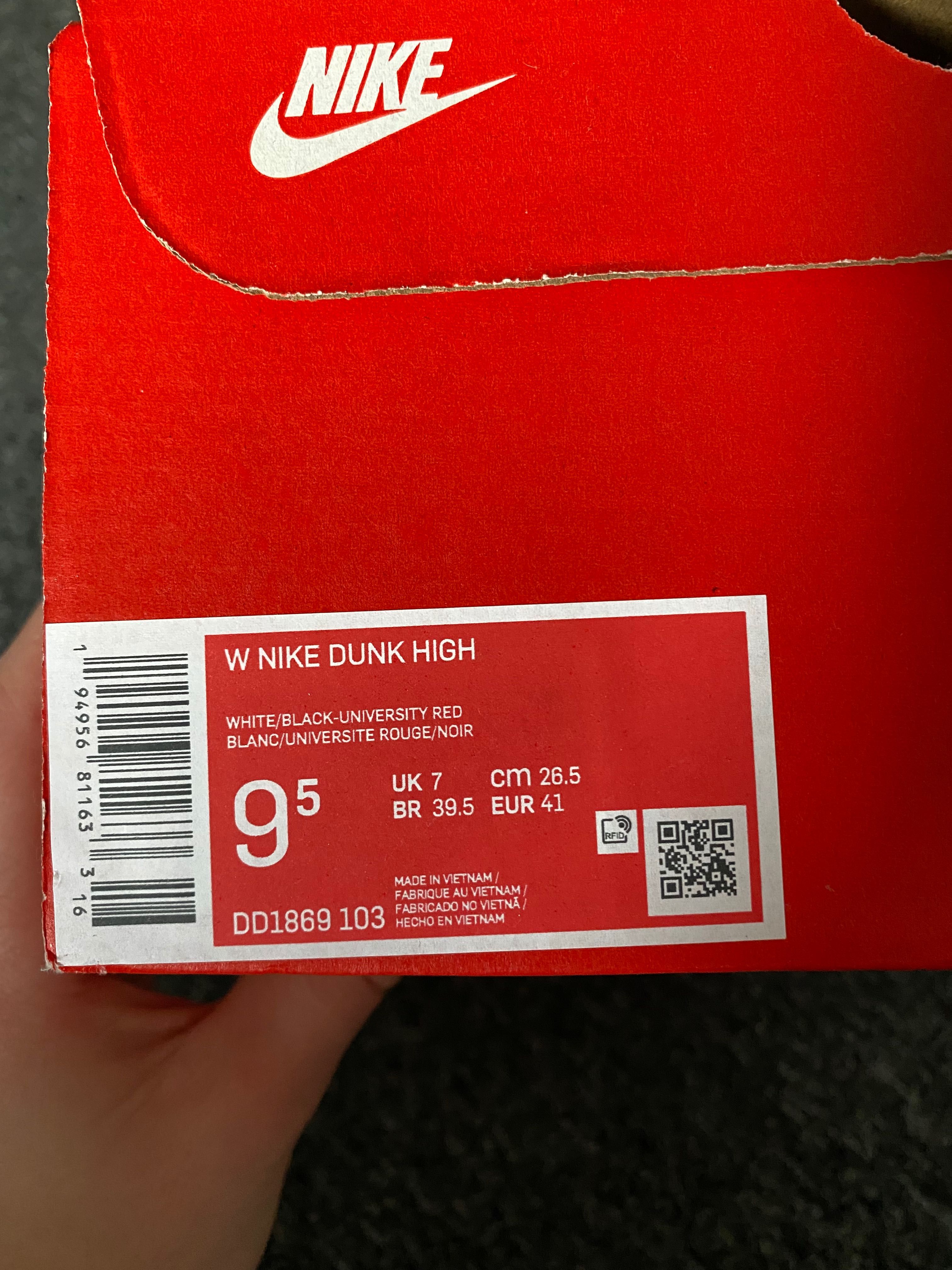 Кросівки Nike Dunk High