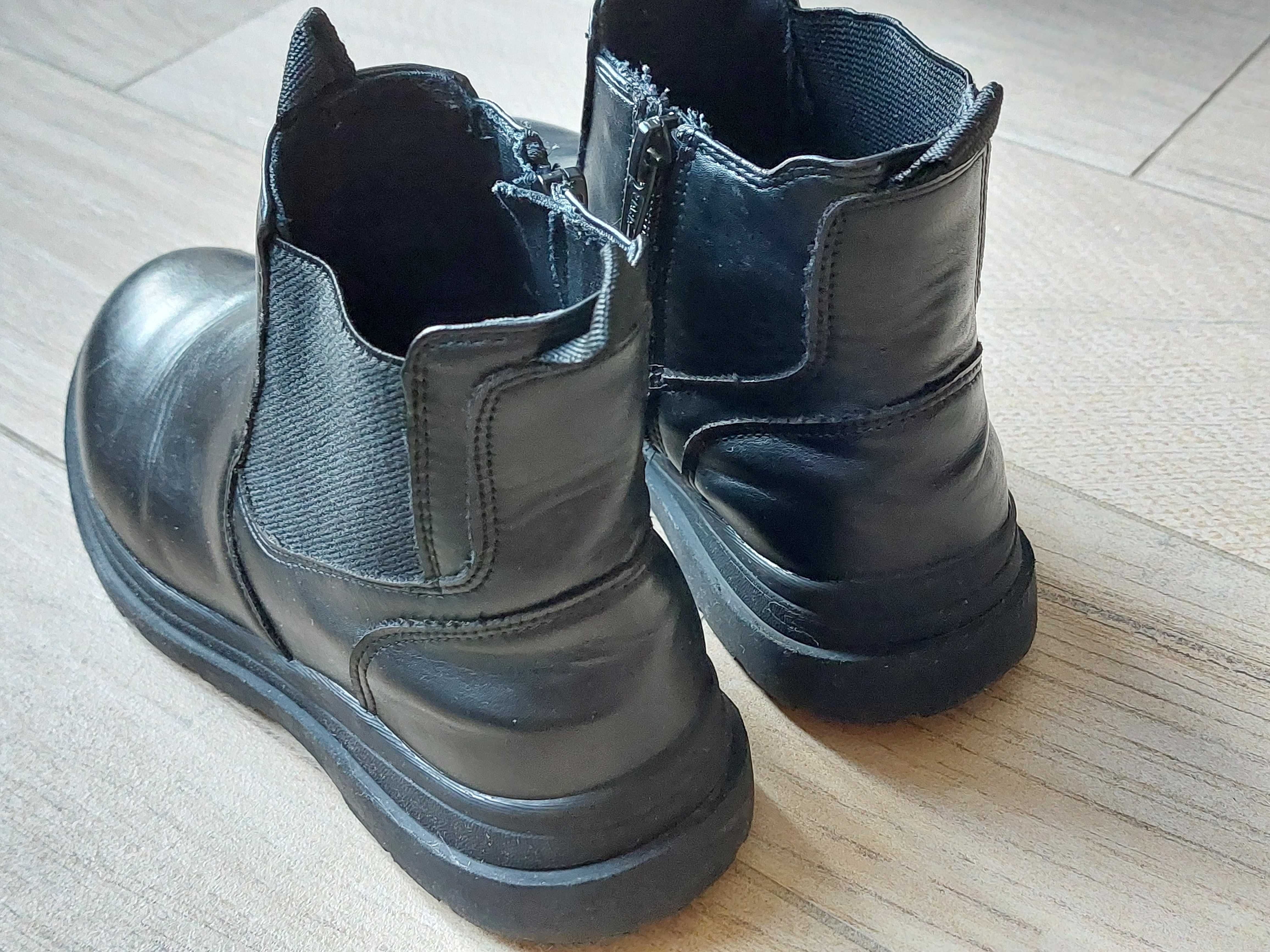 ZARA buty botki r. 35 na jesień czarne