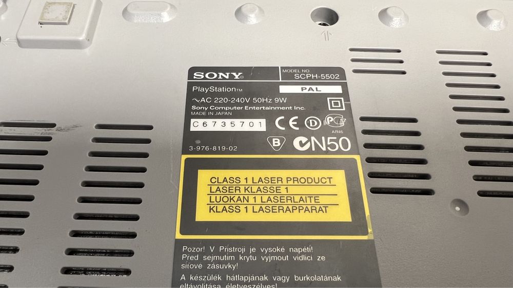 Consola Playstation 1 PSX com modchip e dois jogos