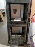 Zestaw DJ CD-290 + 5x wzmacniacz Monacor PA-900S + 2 x rack