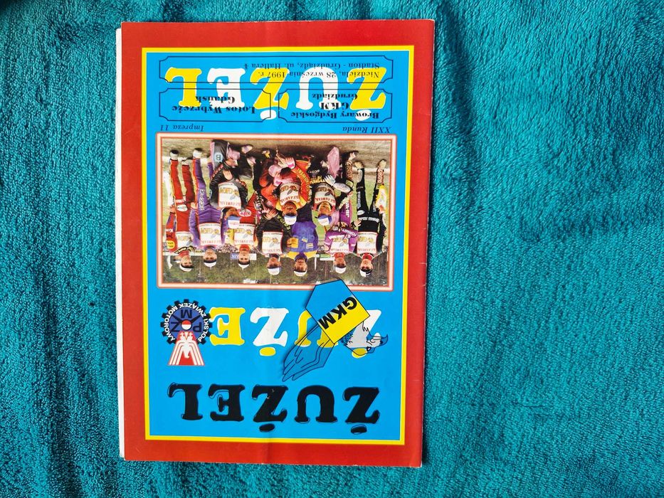 Żużel program zapisany GKM Grudziądz Wybrzeże Gdańsk 28.09.1997