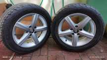 Sprzedam opony letnie 215/55/16 yokohama  z felgami  16 cali aluminium