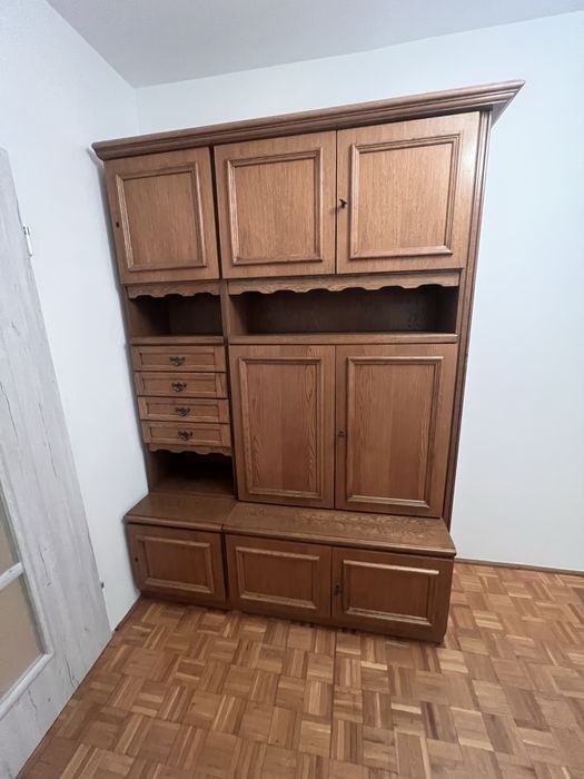 Zestaw szaf vintage dębowe mebloscianka